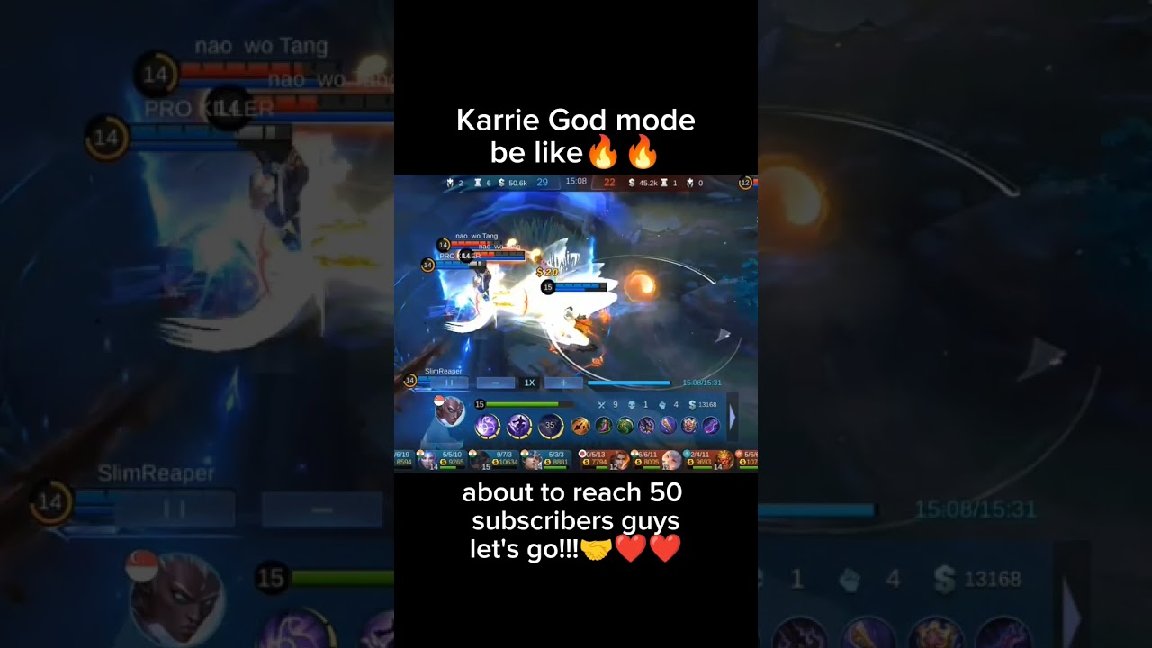 Karrie's Damage is Insane🔥🔥 #mlbb #viral #mobilelegends #karriegameplay #karrie #shorts #mlbbshorts