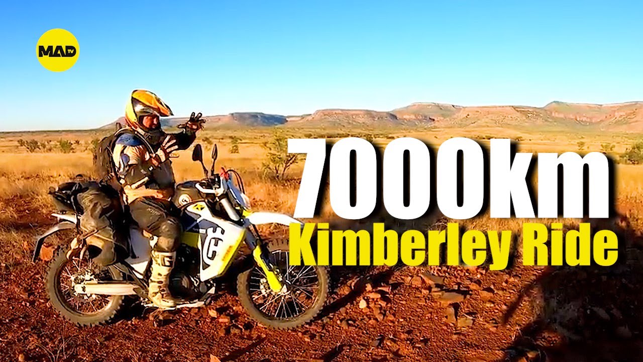 7,000km Kimberley Motorcycle Adventure – DRZ400 & Husky 701 Hardcore Ride!
