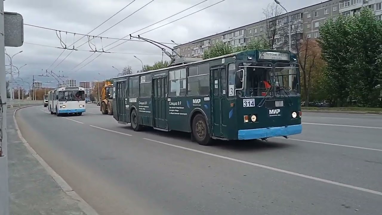 Транспорт Екатеринбурга 22 сентября, 2023 года.