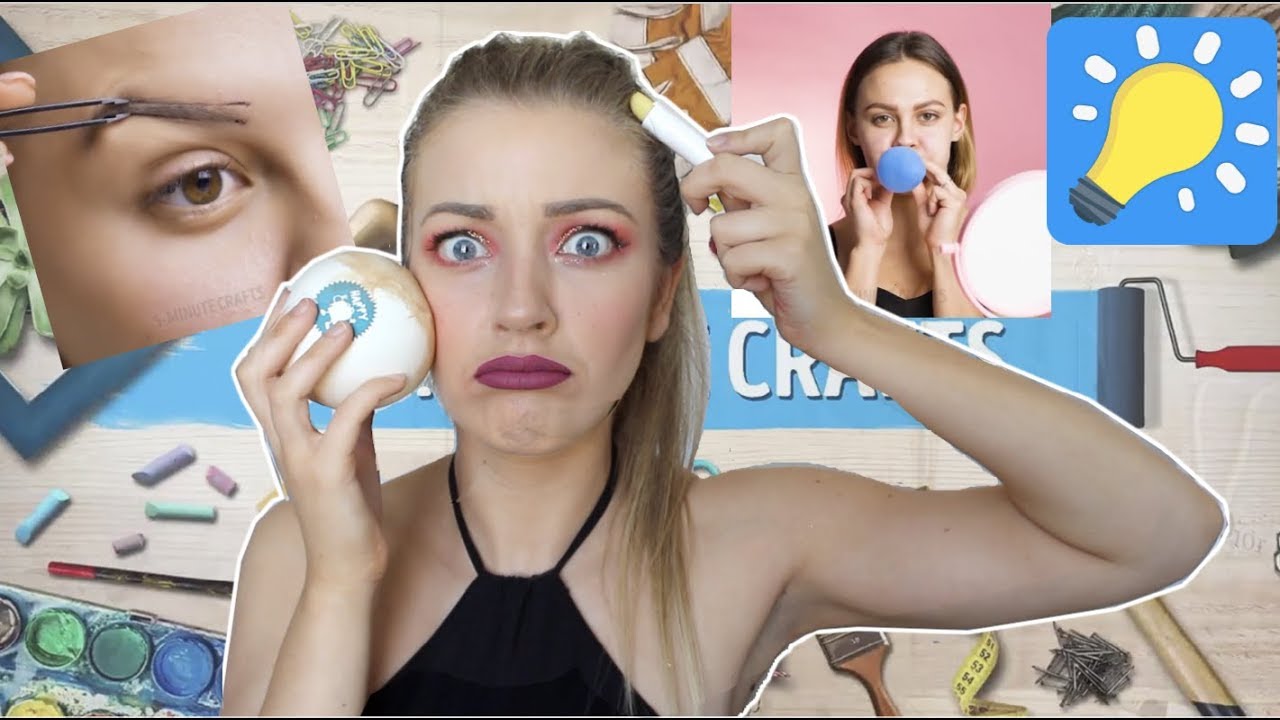 JE TESTE DES ASTUCES MAKEUP (5-min Craft)