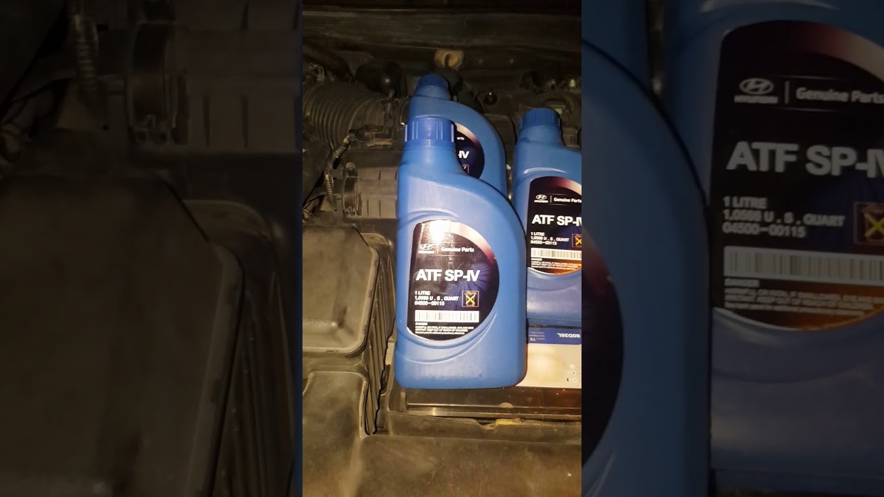 تغير زيت القير كيا كادينزا 2012 واغلب السيارات الكوريه قير 6 نمر