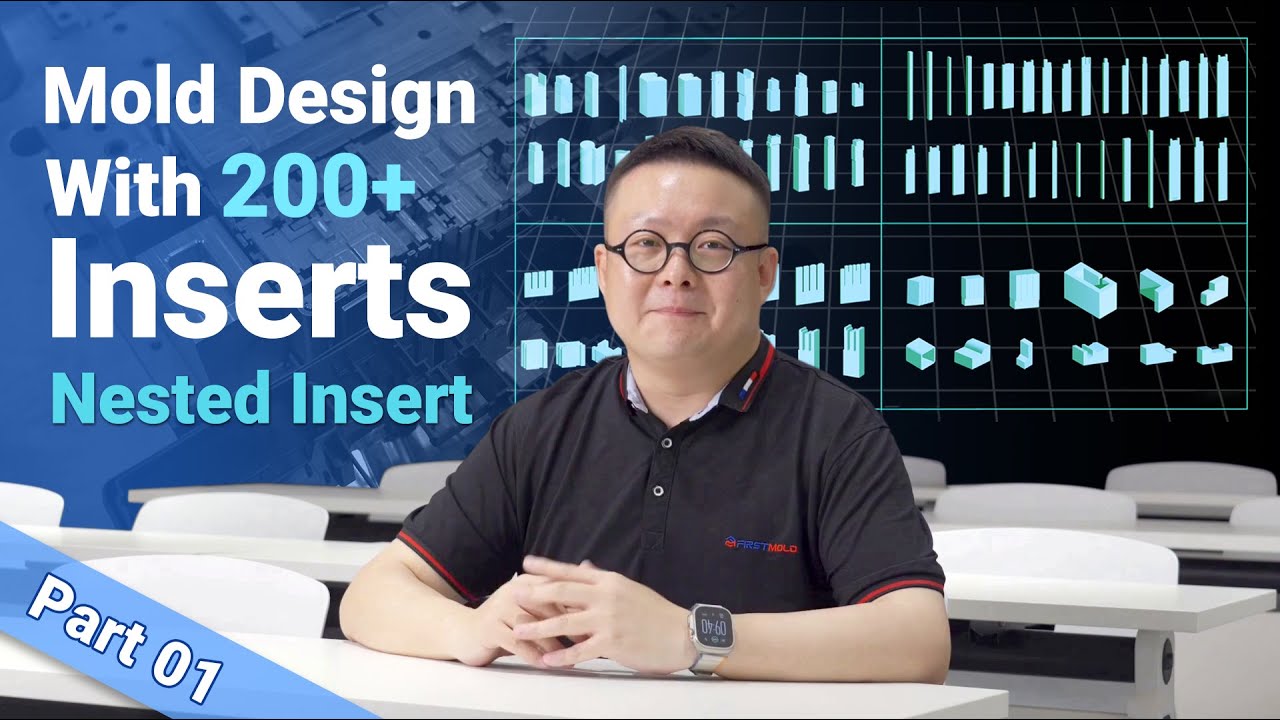 Mastering Mold Inserts & Tooling Design: 200+ Inserts in One Mold! #moldinserts #molddesign