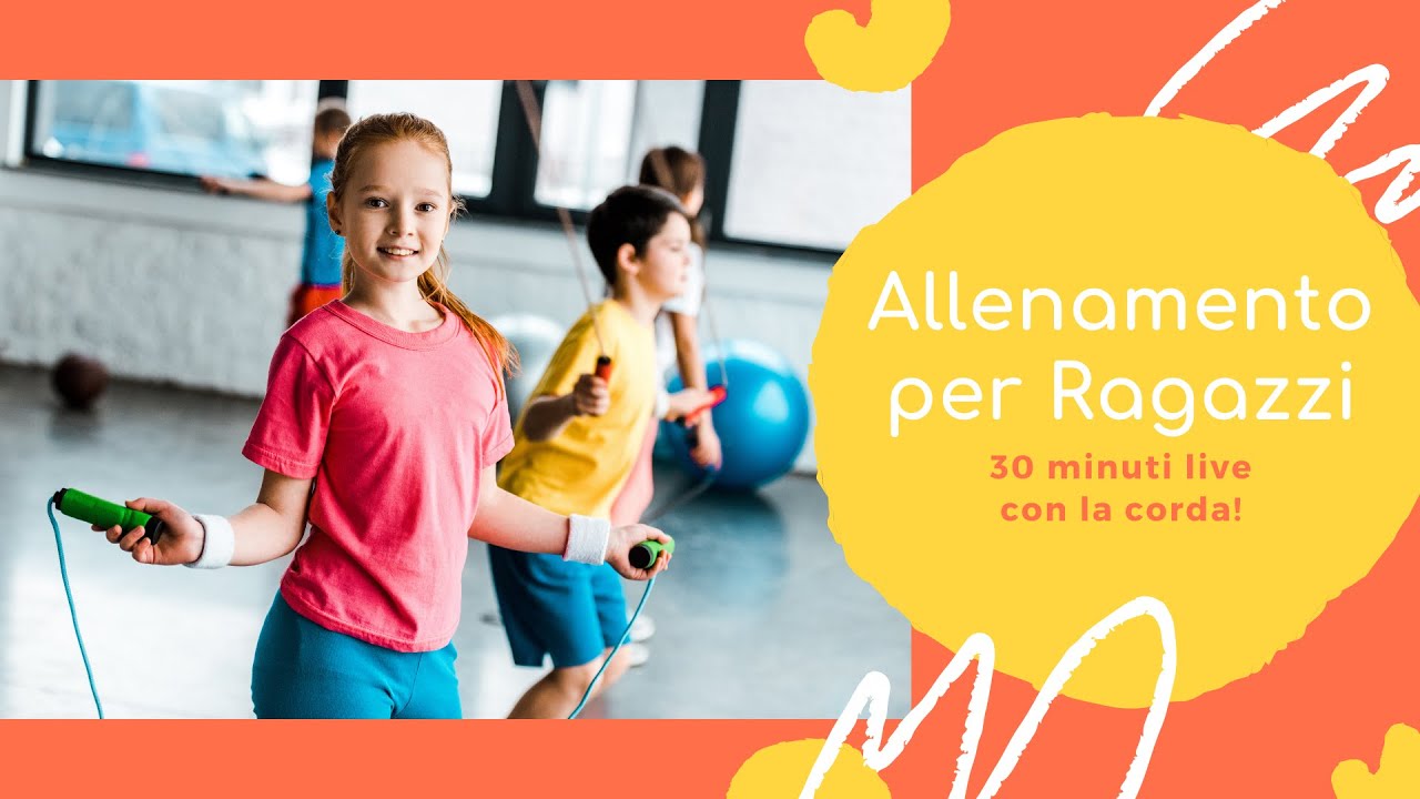 Ginnastica per Bambini con la Corda