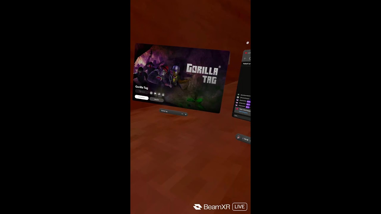 Streaming with BeamXR Live