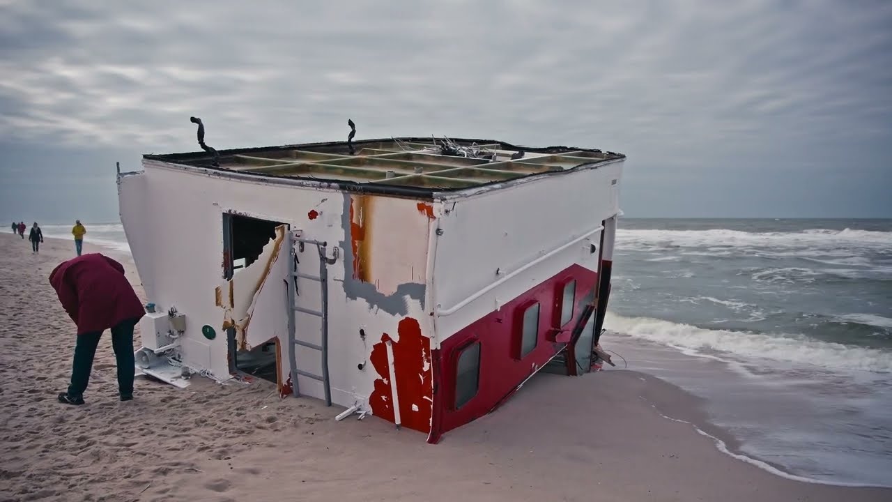 MS SEA DAGGER Wrackteile vor Sylt aufgetaucht