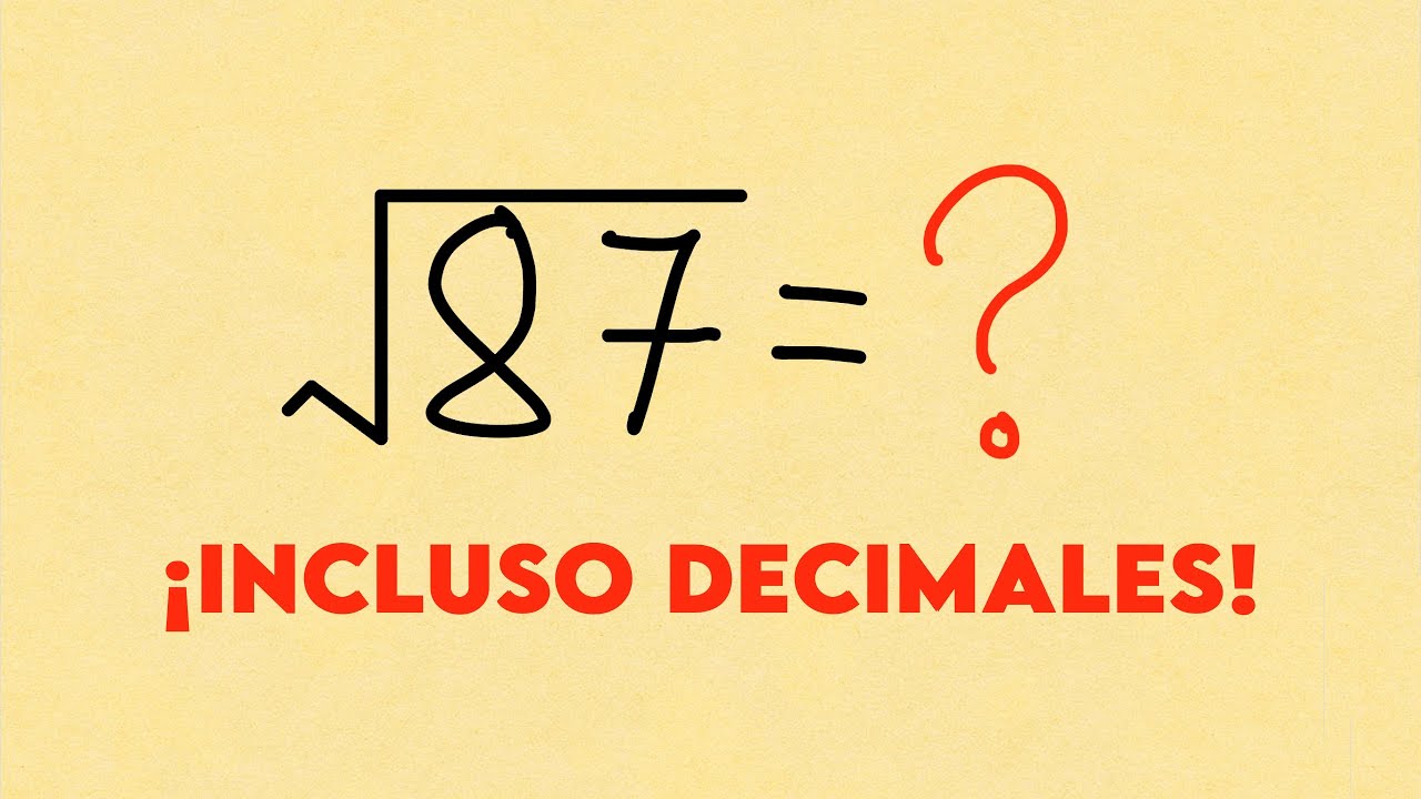 😱TRUCAZO para sacar RAÍCES CUADRADAS en SEGUNDOS y SIN CALCULADORA | Tips para el examen de admisión