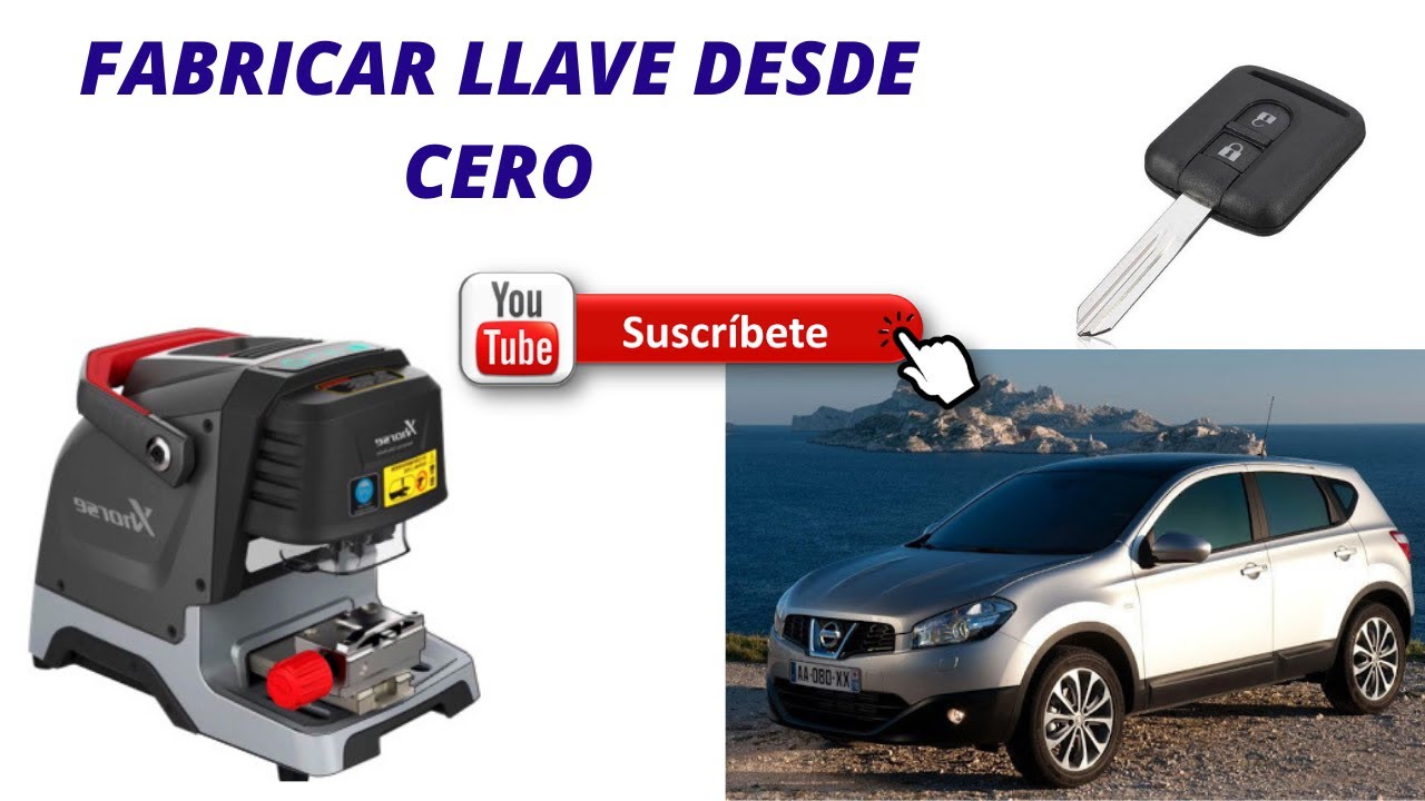 Llave desde Cero con Xhorse Dolphin XP-005 / NISSAN QASHQAI
