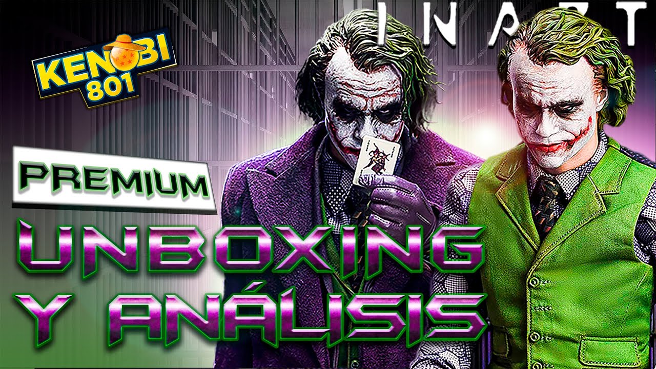 Joker (PACK PREMIUM) El Caballero Oscuro | INART | - [Unboxing y Análisis en Español]
