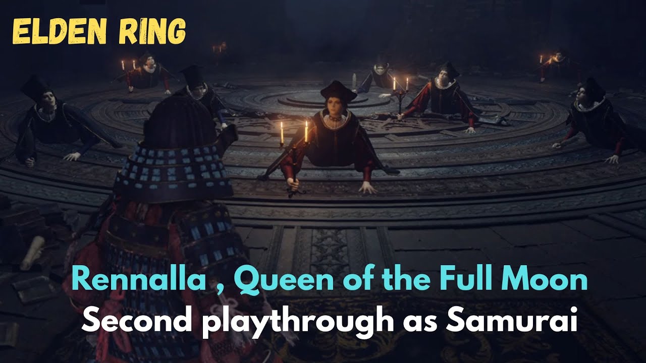 Moongrum, Carian Knight has one job. Renalla, Queen of the Full Moon #eldenring #video #gaming