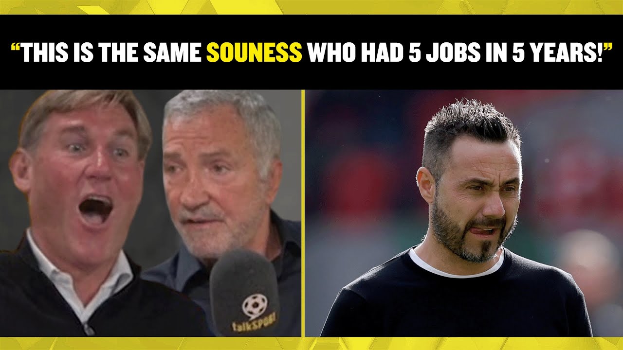 😱🔥 Simon Jordan takes Graeme Souness to task over his comments about Roberto De Zerbi at Brighton