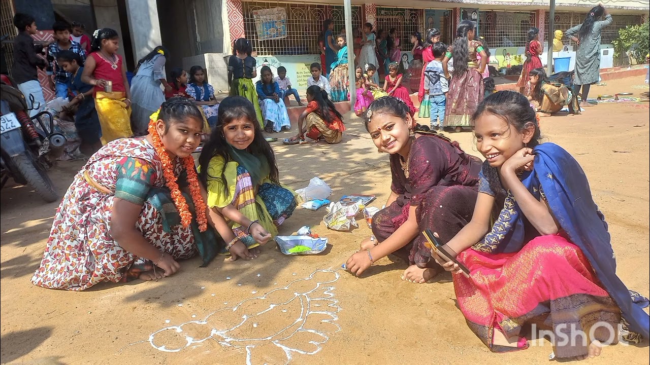Sankranthi Sambaraalu 2026 - ZPHS PANDRANGI PADMANABHAM MANDAL 