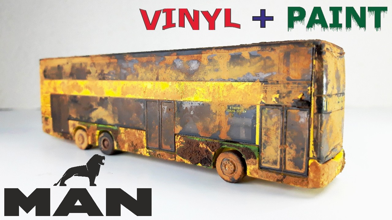 Restoration Abandoned MAN A39 bus