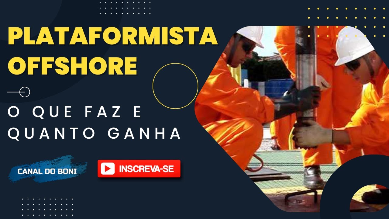 Opera e mantém máquinas de perfuração e sondagem
