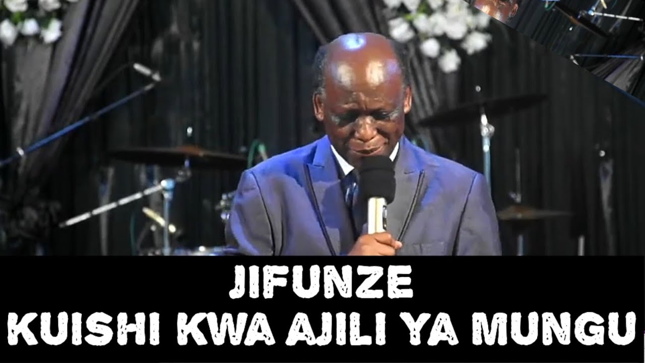 MCH MOZES MAGEMBE: ISHI KWA AJILI YA MUNGU.