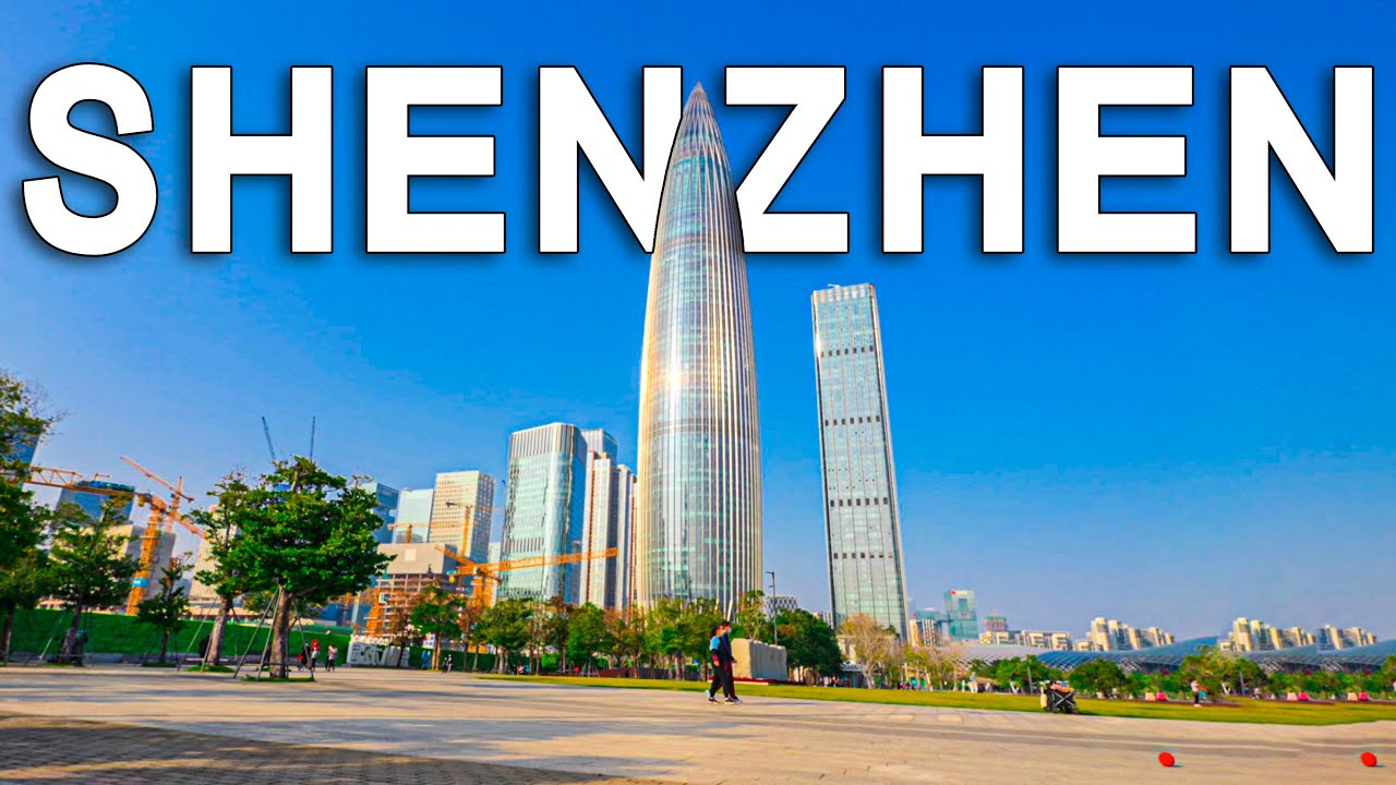 Shenzhen Talent Park Walking Tour｜A Surprisingly Modern Park (4K HDR)