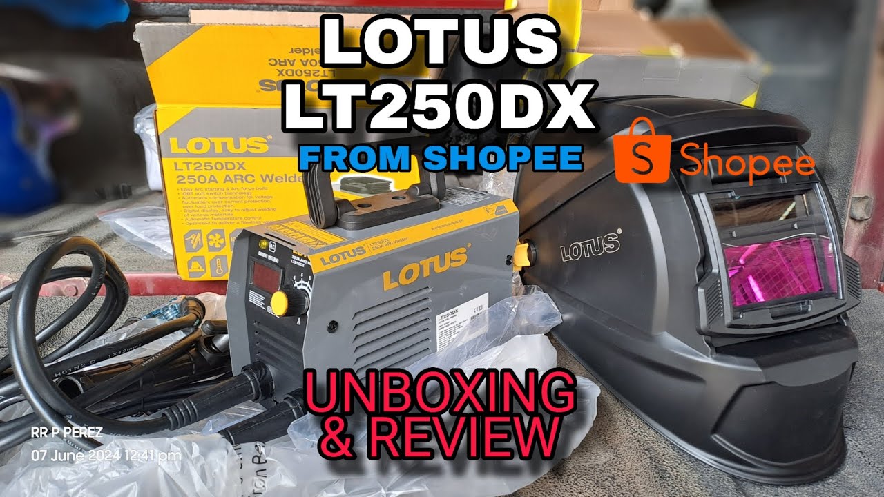 LOTUS LT250DX ARC Welding machine | Unboxing and Review