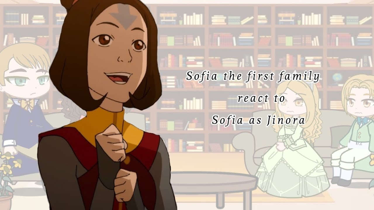Sofia the first family react to Sofia as Jinora |Stf×Lok|