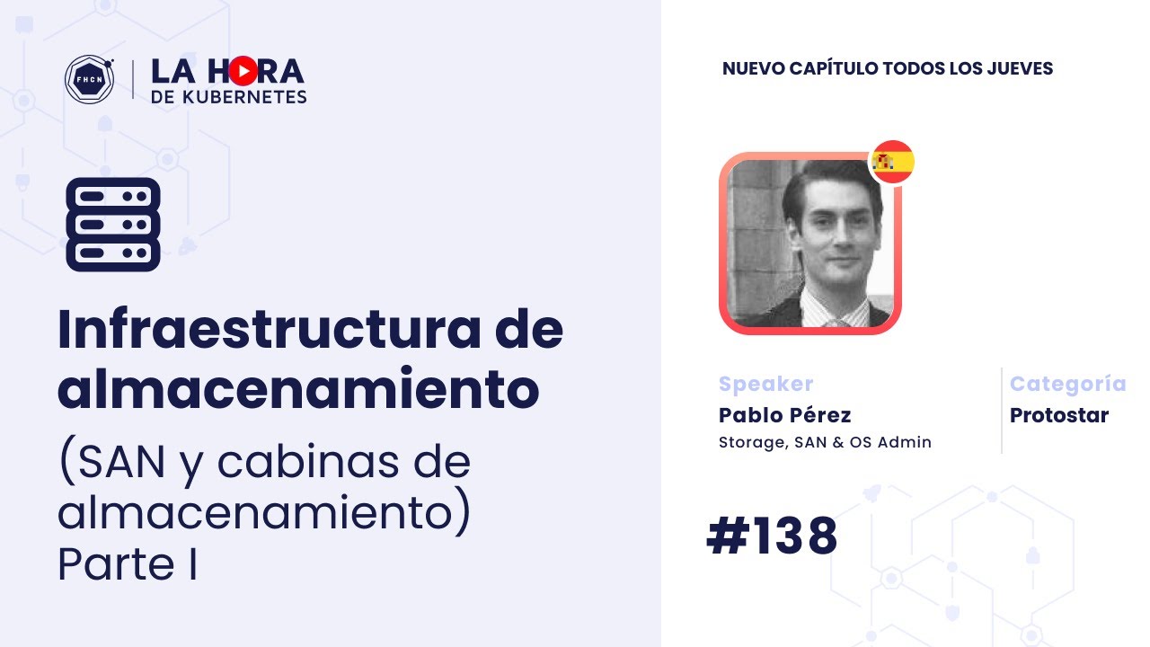 #138 Infraestructura de almacenamiento (SAN y cabinas de almacenamiento)