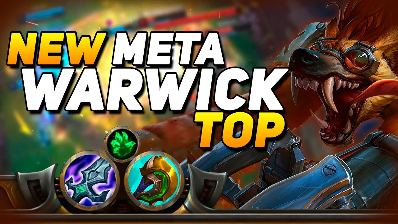 ¿QUÉ LO JUEGUE DICE? || WARWICK TOP CON  BARRERA ESTA MUY OP!!
