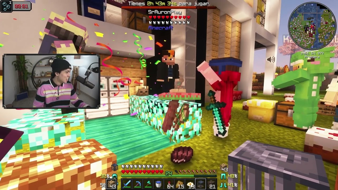 SPREEN regala WITHER a AURONPLAY por su cumpleaños