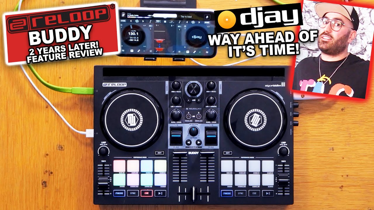 Is the Reloop Buddy the best Algoriddim DJay controller? Stand out feature review! #TheRatcave