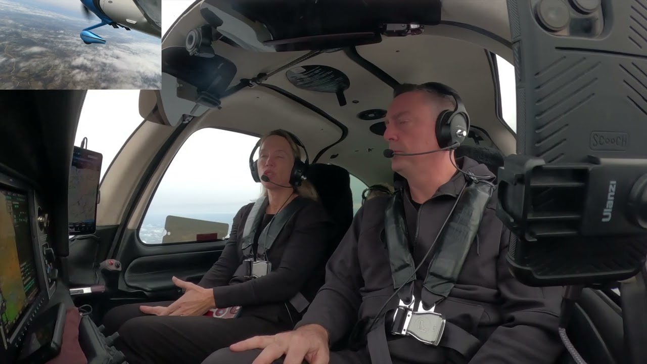 Inside a Cirrus SR22T on an Icy, Rainy Medical Flight 🚑❄️ | Stunning 4K Cockpit Views!