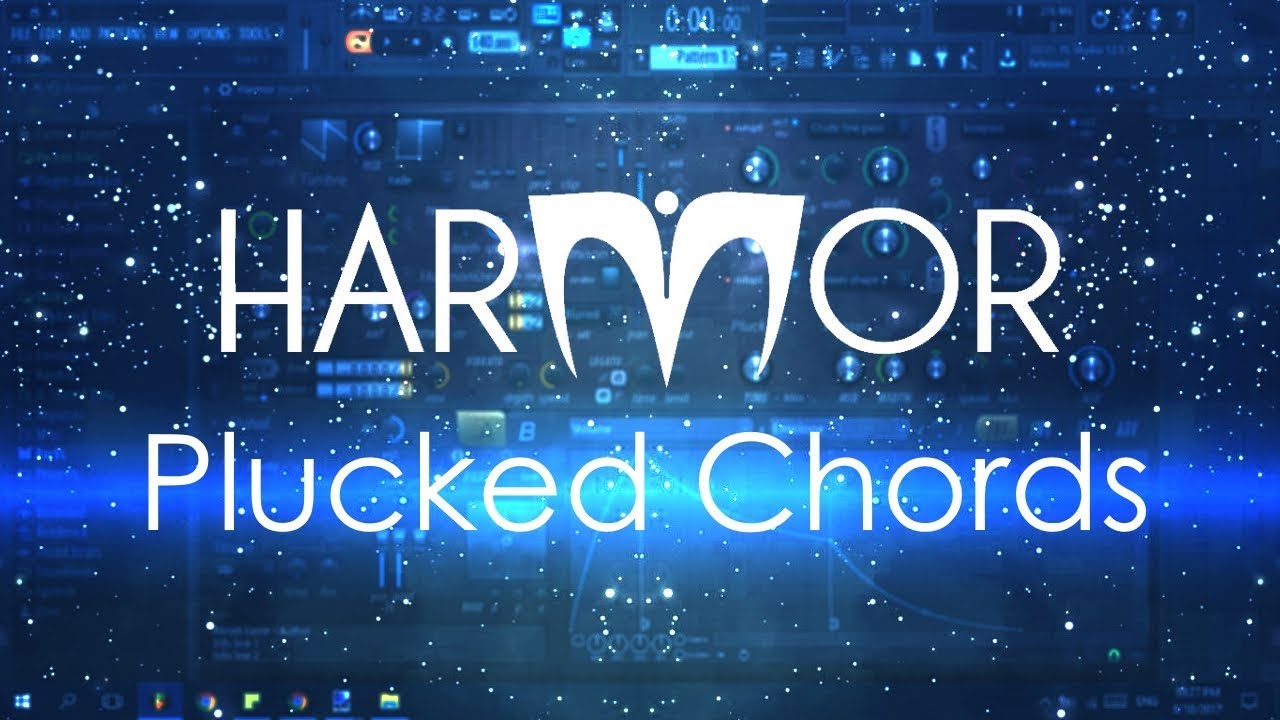 How to make the popular Plucked Chords in Harmor