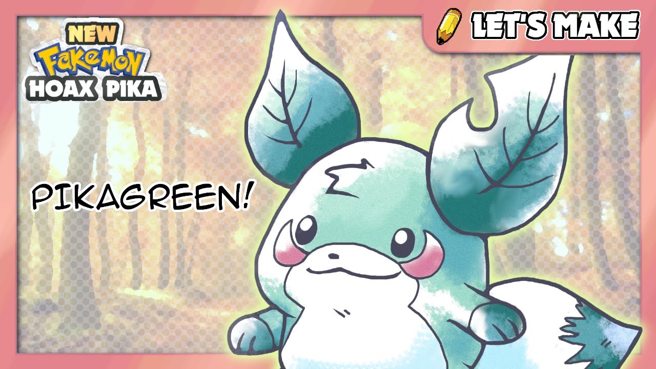 Wait, That's Not Pikachu!! | Let's Make A Fakemon ✏️
