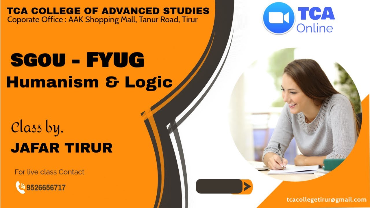 SGOU UG - Humanism and Logic