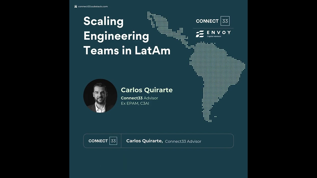 Clip #8 | Carlos Quirarte &ndash; The 3 Keys to Scaling Engineering Teams