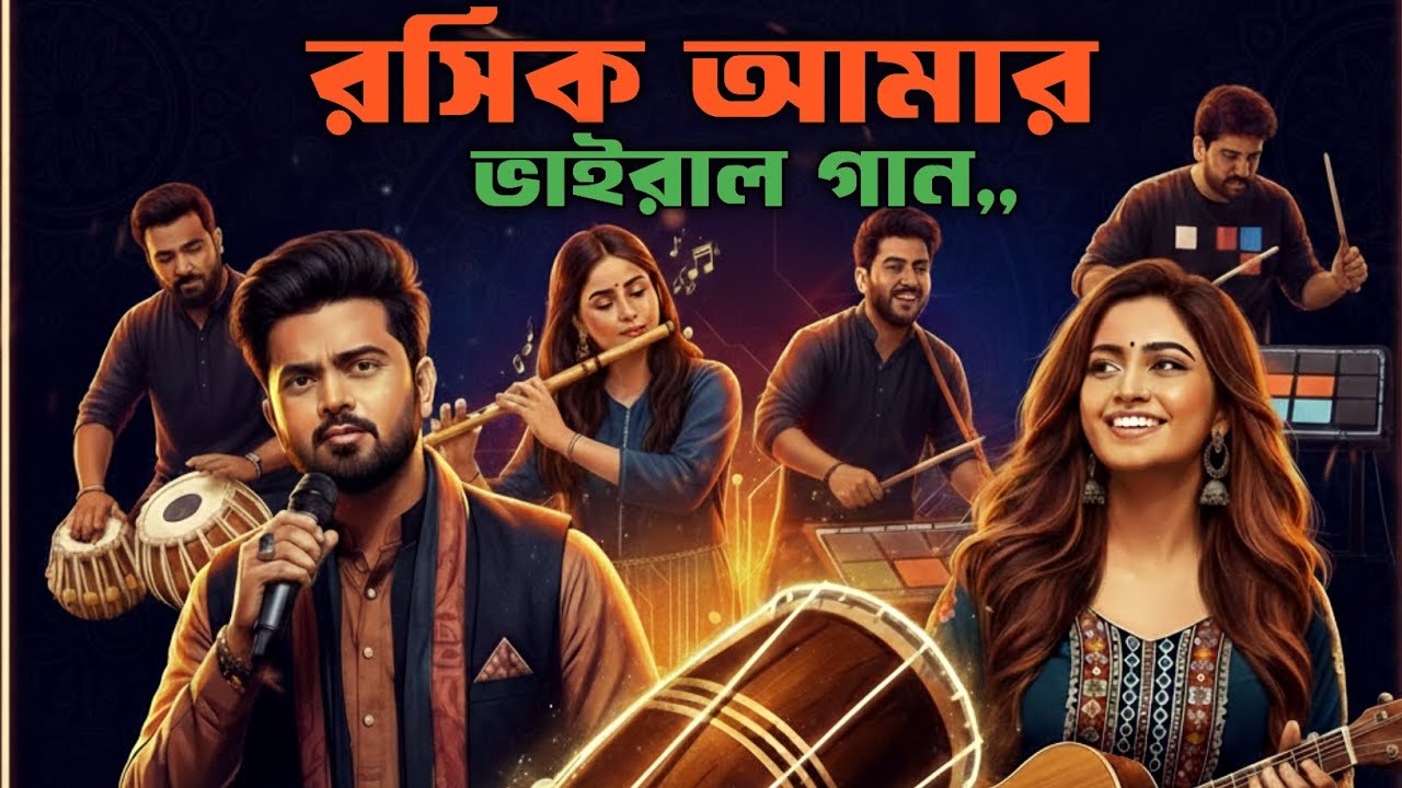 রসিক আমার মন বান্ধিয়া পিঞ্জর বানাইছে | Roshik Amar | Viral Song 2026 | Folk Fusion Duet 