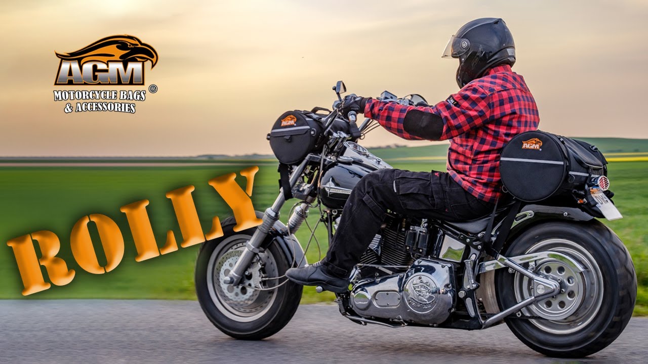 Jak zapakować się na motocykl? Torby motocyklowe AGM Rolly