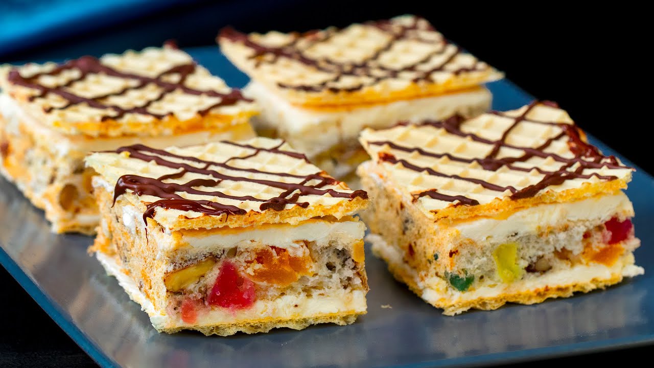 Un desert ușor de făcut, ce va face furori la orice sărbătoare - Prăjitura ”Mozaic” Cookrate-Romania
