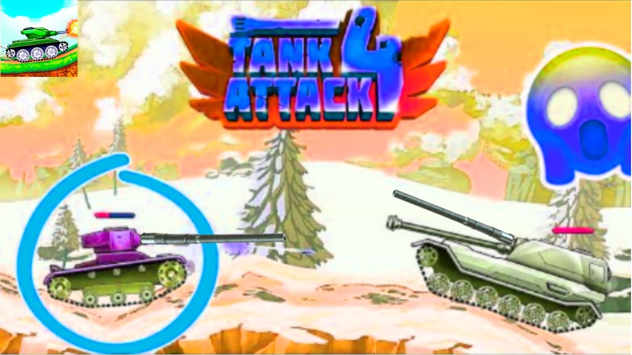 Tank Attack 4 mod (unlim money) apk-  Gameplay _3 New Tank Android/IOS