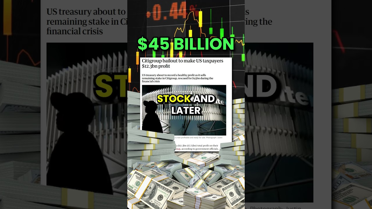 Why Don&rsquo;t Taxpayers OWN the Companies They Bail Out? 🧐💰