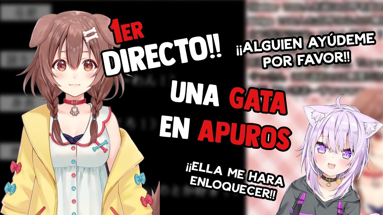 ¡Senpais ayuda por favor! - Koronevirus [El Primer Directo de Korone]