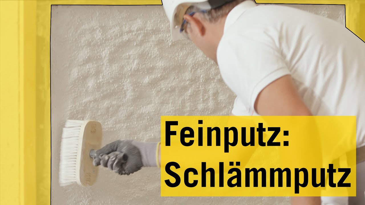 Feinputz - Schlämmputz (Rindenputz)