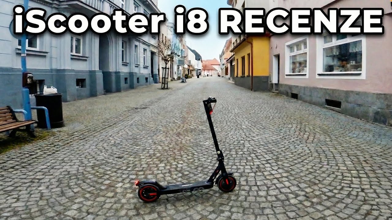 iScooter i8 - zvládne super levná koloběžka mých 80kg? 😂 Testovací jízda 🛴