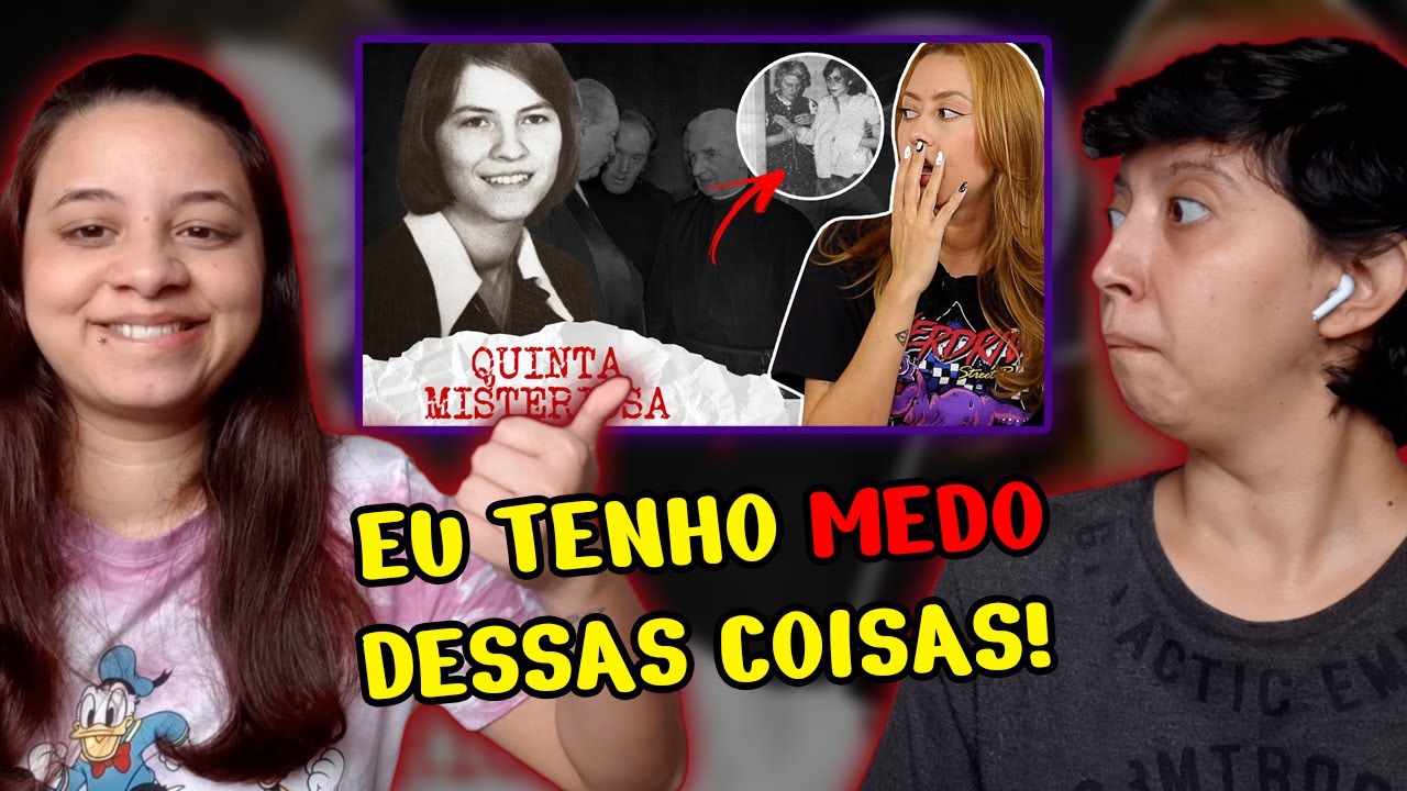 REACT A HISTÓRIA REAL DO EXORCISMO DE EMILY ROSE | Caso Anneliese Michel | JAQUELINE GUERREIRO