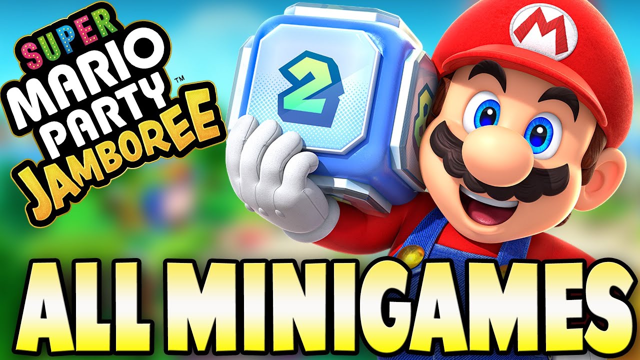 Super Mario Party Jamboree - All Minigames
