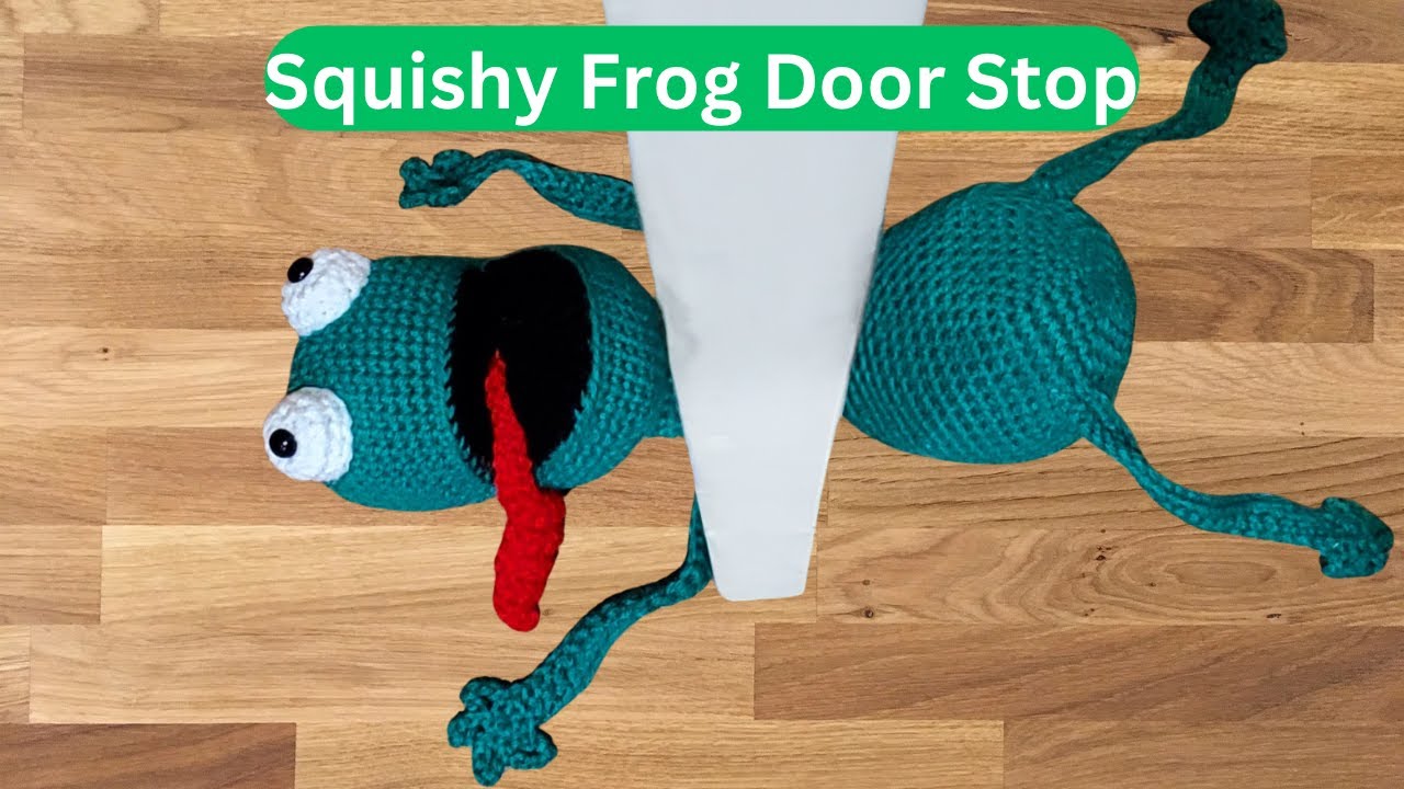 Squishy Frogger Door Stop
