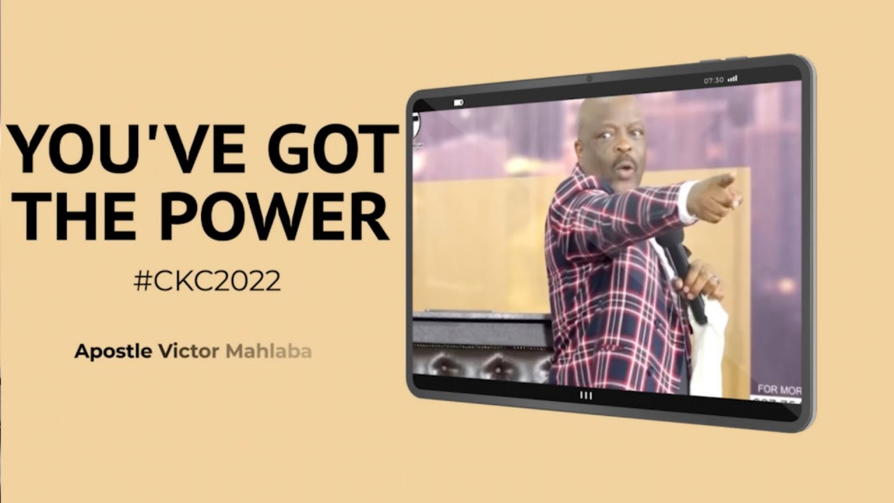YOU'VE BEEN GIVEN THE POWER | Apostle Victor Mahlaba