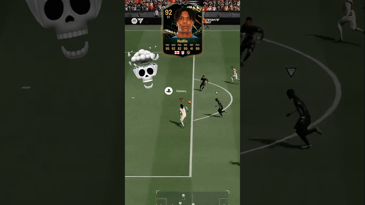 Hudlin scores CRAZY Bergkamp control💀☠️💀 #eafc #eafc25 #fc25 #fut #football #shorts