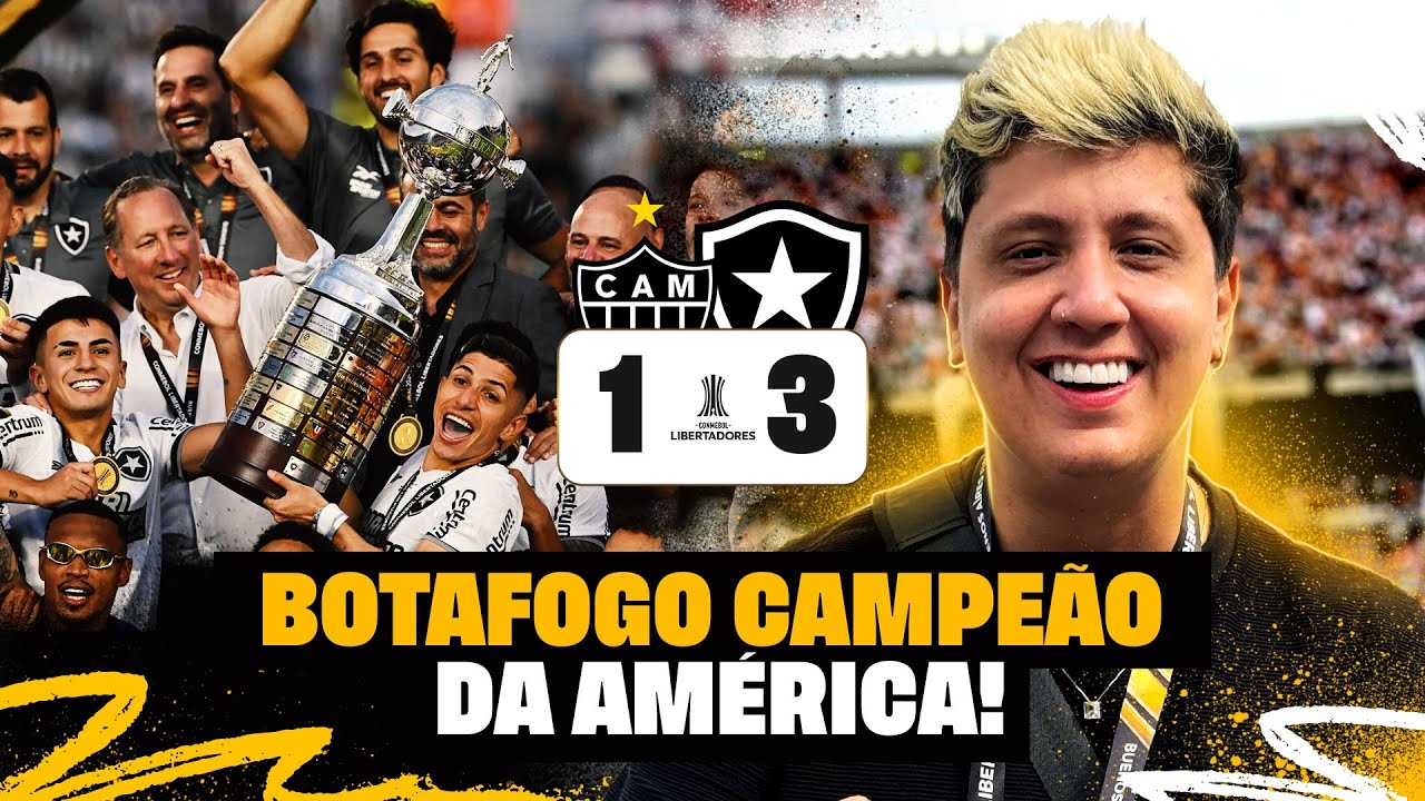 BOTAFOGO É CAMPEÃO DA LIBERTADORES 2024!!!