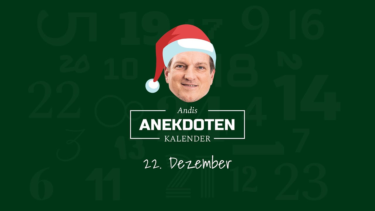 Andreas Herzog: Andis Anekdoten-Kalender 2020 | 22. Dezember