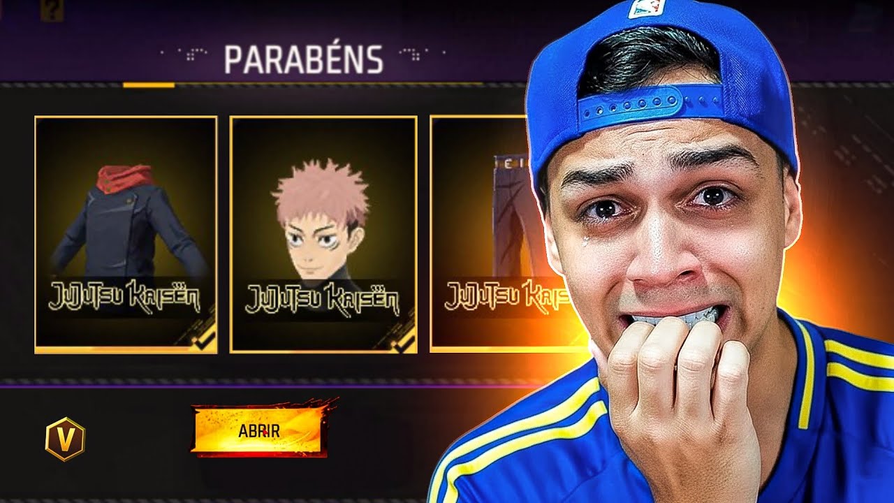 O FREITAS NÃO AGUENTOU! O MOMENTO MAIS TRISTE DA SKIN DO ITADORI! - FREE FIRE 