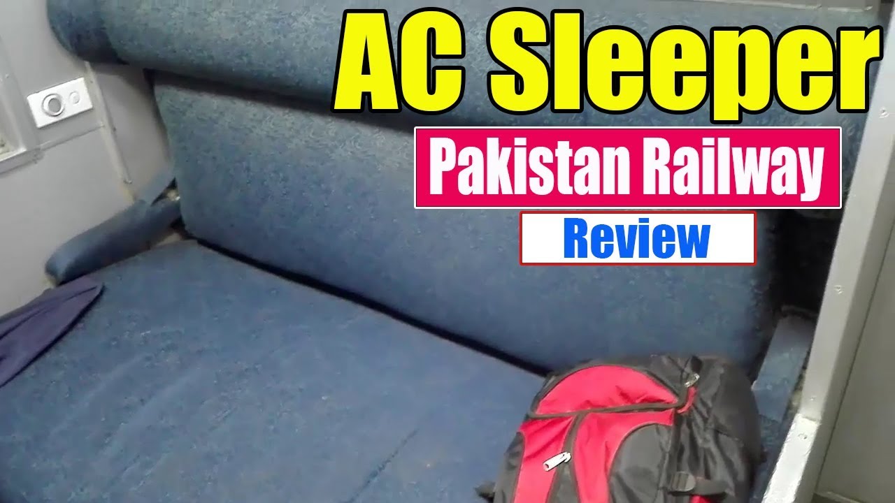 Pakistan Railways AC sleeper 2 person ||Khyber mail  AC sleeper Review || Lahore to Pindi Pak rails