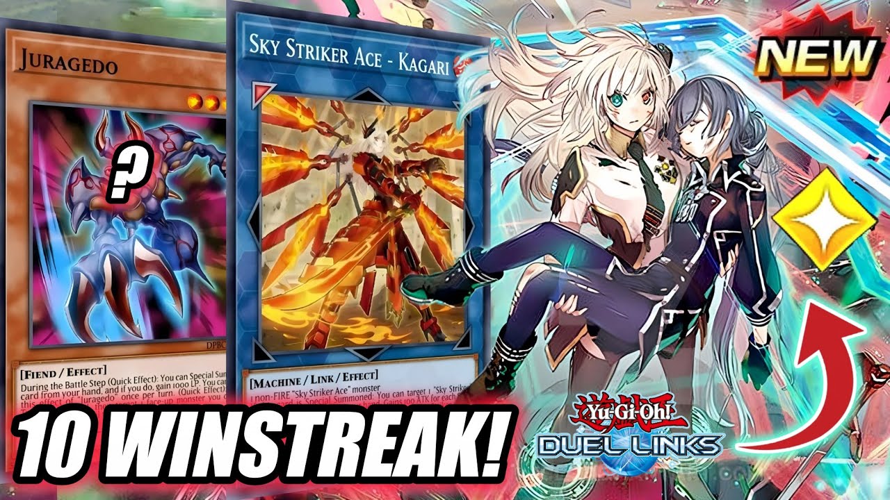 NEW SKY STRIKER SKILL & SUPPORT! LINKAGE for the OTK! [Yu-Gi-Oh! Duel Links]