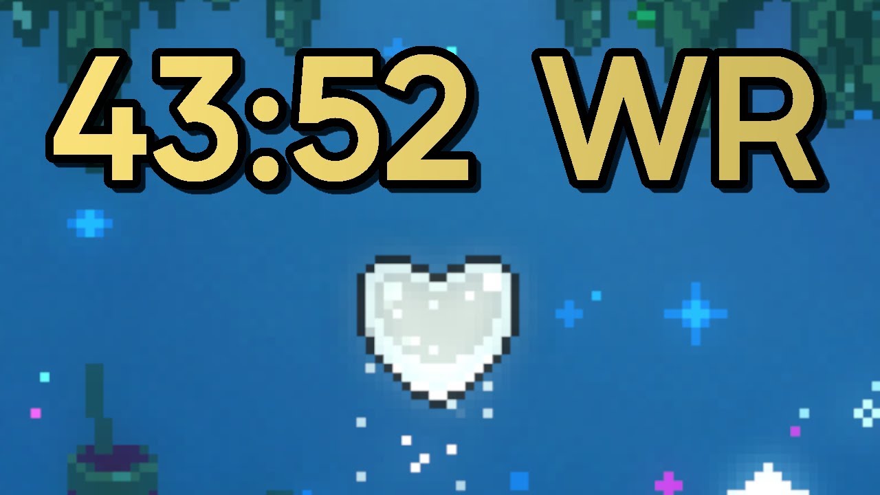 Celeste True Ending Speedrun in 43:52.671 (WR on 11 Mar 2025)