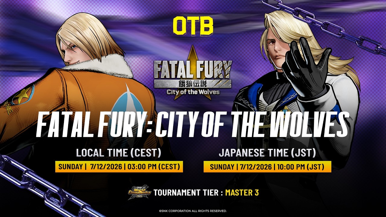 Only The Best 2026 | FATAL FURY: CotW | TOP 8